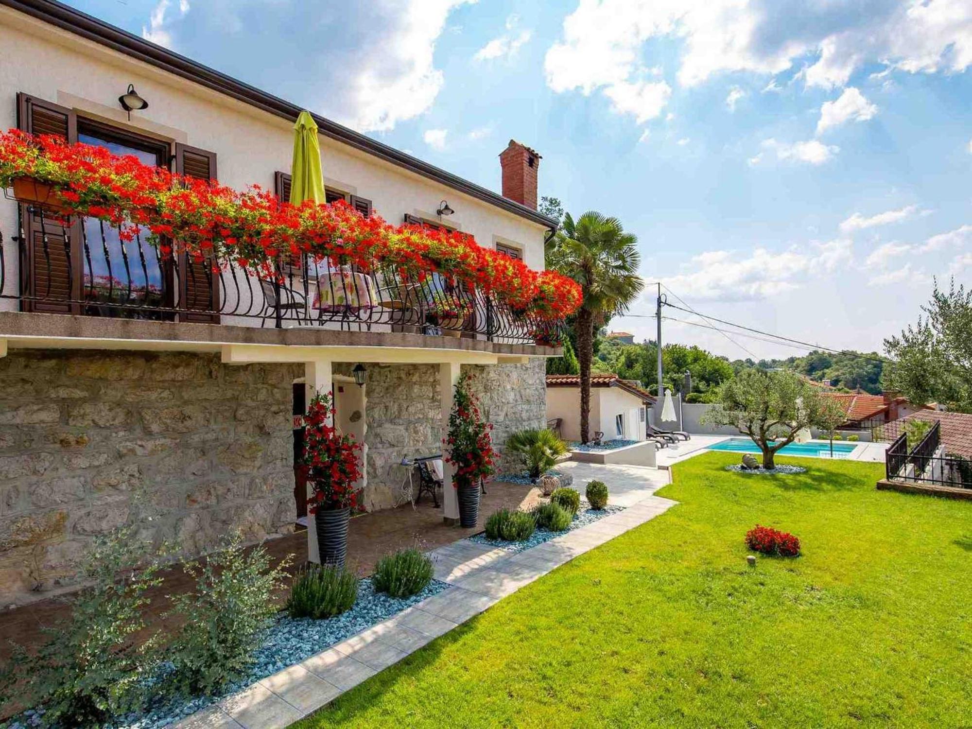 Srok Apartments With Pool Kastav Rom bilde